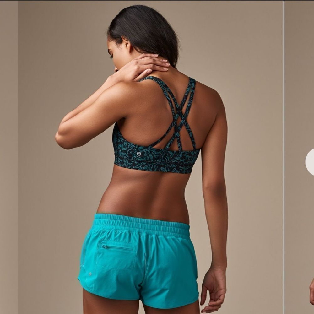 Lululemon Energy Bra
Thrive Viridian Green Black